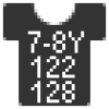 Taille: 122/128 (7-8 ans)