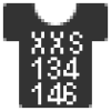 Taille: XXS (= taille 134/146)