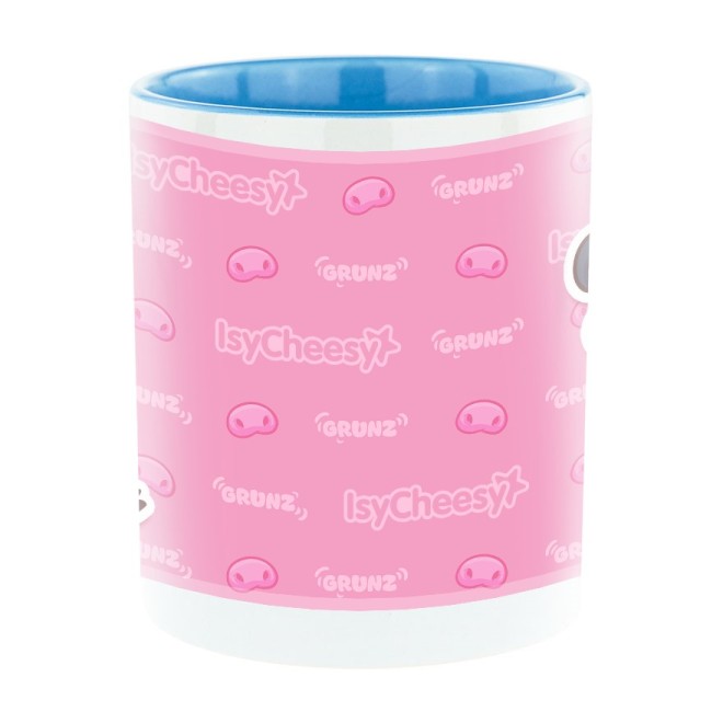 Tazza bicolore Isy & ham blu chiaro