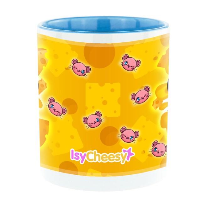 Team Isy Bi-Color Mug bleu clair