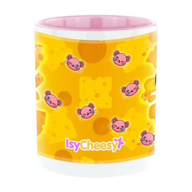 Tazza bicolore Team Isy rosa