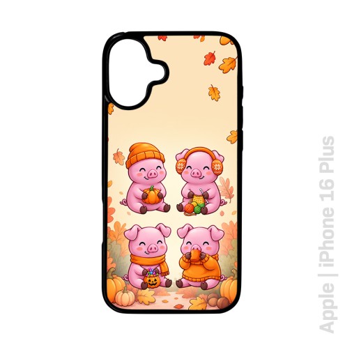 Schinkens Kuschelherbst Handyhülle schwarz