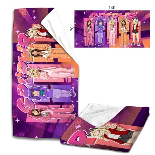 Serviette de bain en microfibre GirlPower