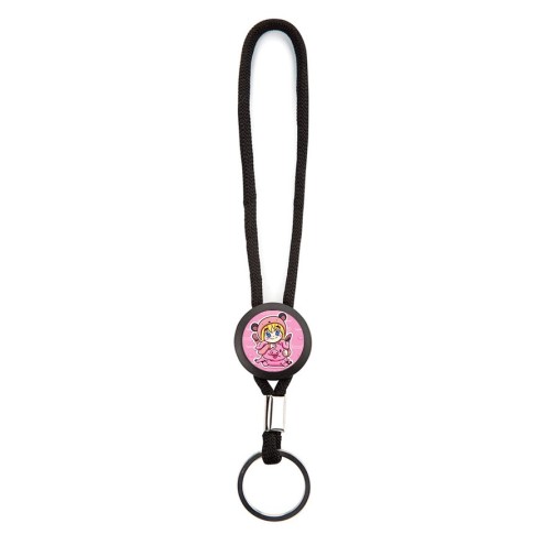 Isy & ham key ring loop black