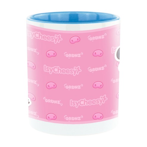 Isy & ham bi-color mug light blue