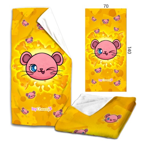 Team Isy microfiber bath towel